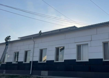 В Шымкенте загорелся Центр обслуживания населения