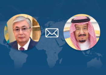 Токаев направил поздравительную телеграмму Королю Саудовской Аравии