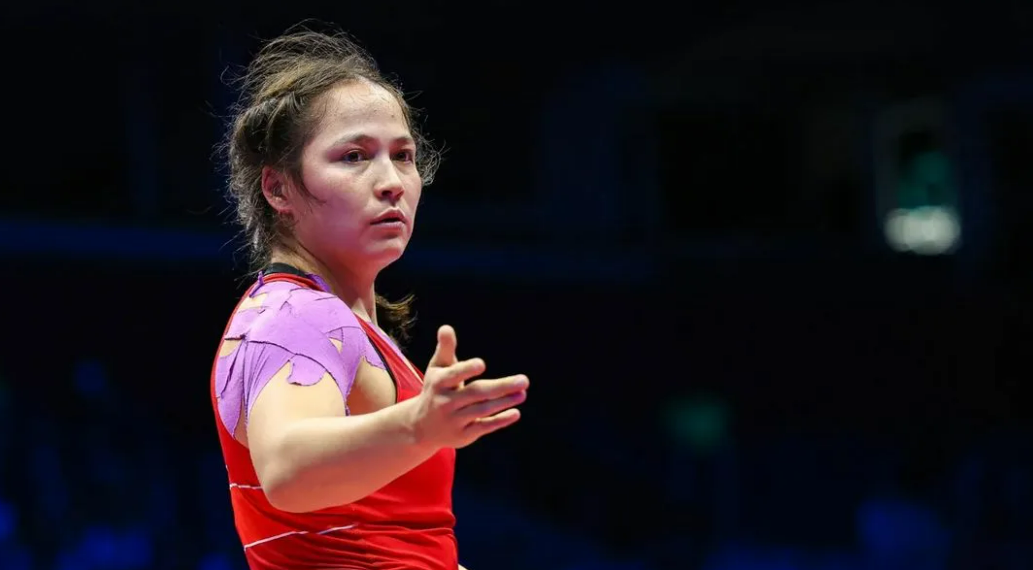 Казахстанская спортсменка завоевала бронзу на ЧМ по вольной борьбе