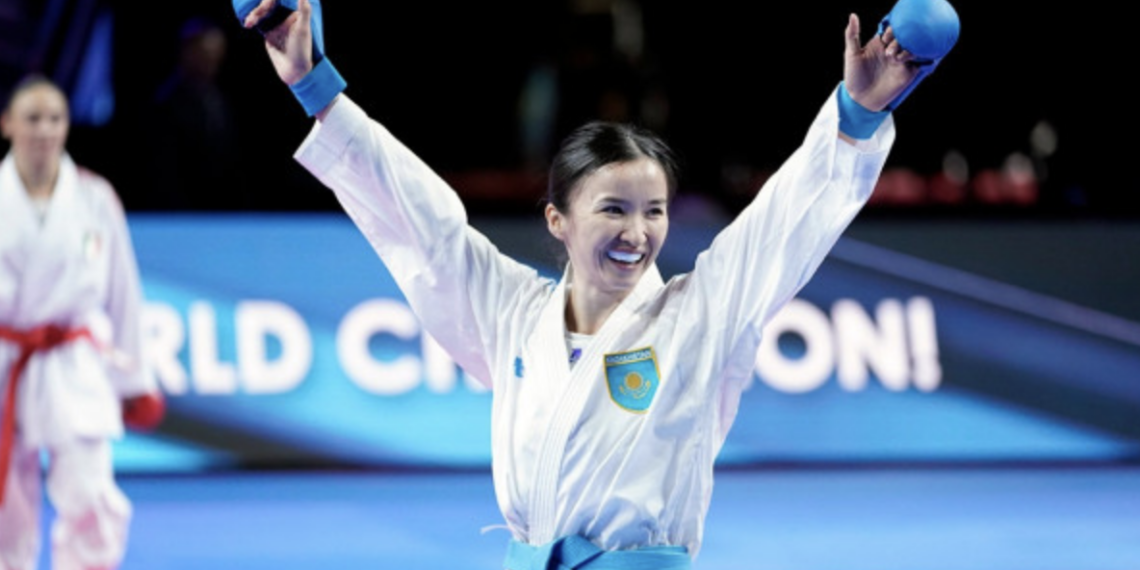 Казахстан получил историческую золотую медаль по каратэ