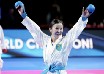Казахстан получил историческую золотую медаль по каратэ