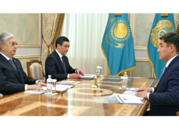 Президент Казахстана провел встречу с министром юстиции Азаматом Ескараевым