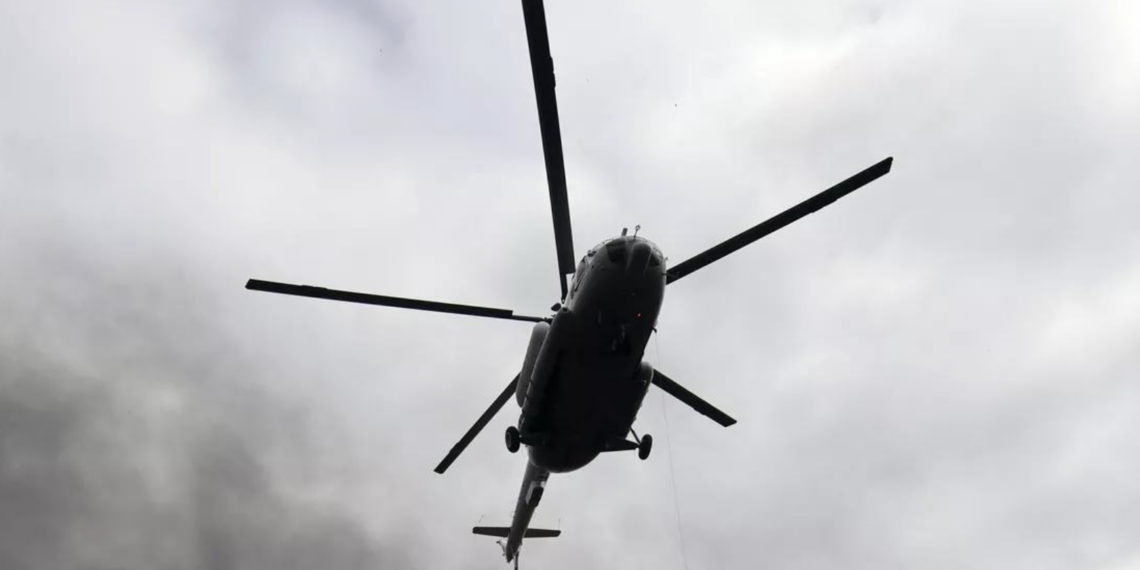 В Республике Узбекистан разбился военный вертолет