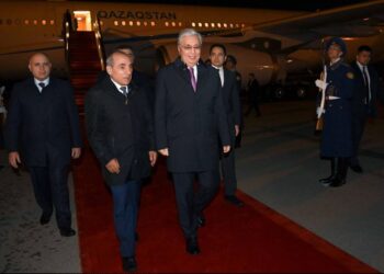 Касым-Жомарт Токаев прибыл в Баку