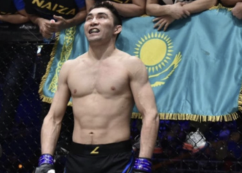 Боец Дастан Амангельды стал новым чемпионом Naiza