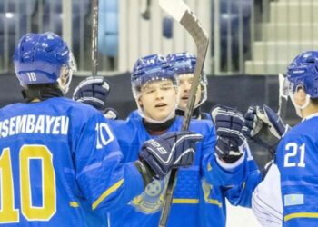 Молодежная сборная Казахстана по хоккею одержала четвертую победу на ЧМ-2024