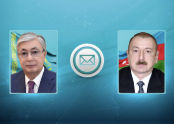 Касым-Жомарт Токаев направил Президенту Азербайджана телеграмму поздравления