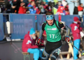 Биатлонист из Казахстана завоевал серебро на юниорском Кубке Европы