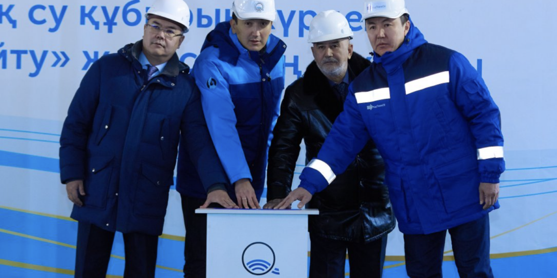 В Казахстане запущен модернизированный водовод для поставки воды из Волги