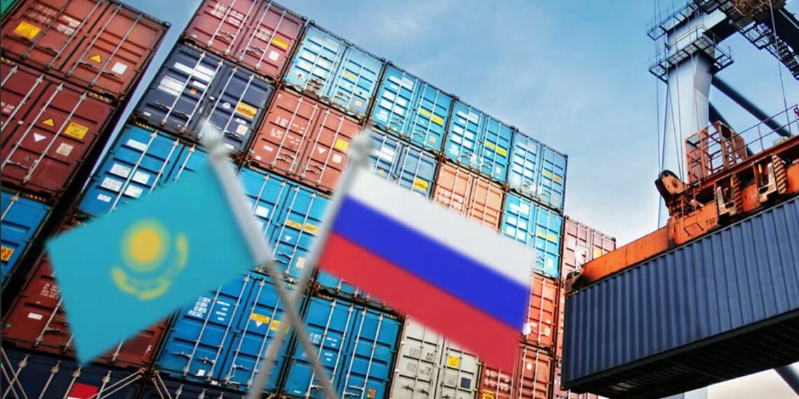 За 2023 год Казахстан увеличил экспорт в Россию на 10 %