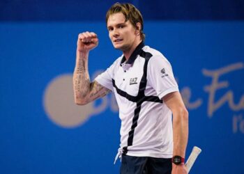 Теннисист Александр Бублик стал победителем турнира во Франции