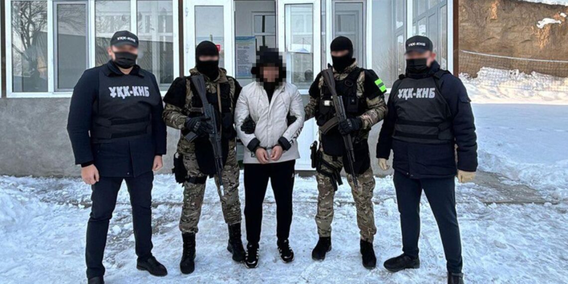 Сотрудники КНБ Казахстана задержали подозреваемого в пропаганде идей терроризма