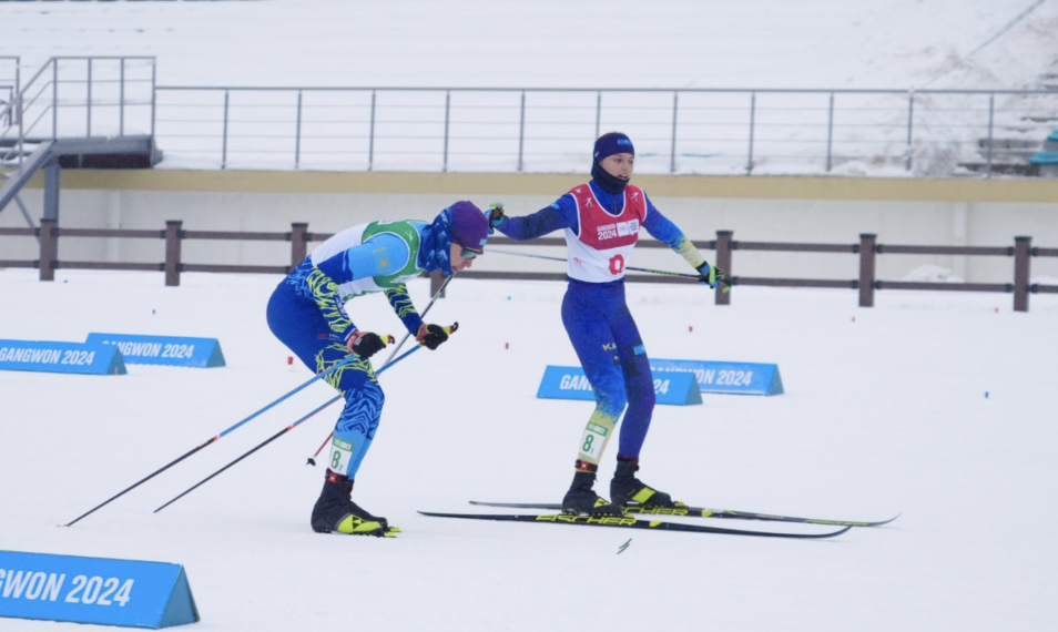 Казахстанские лыжники выступили в эстафете на юношеской Олимпиаде-2024
