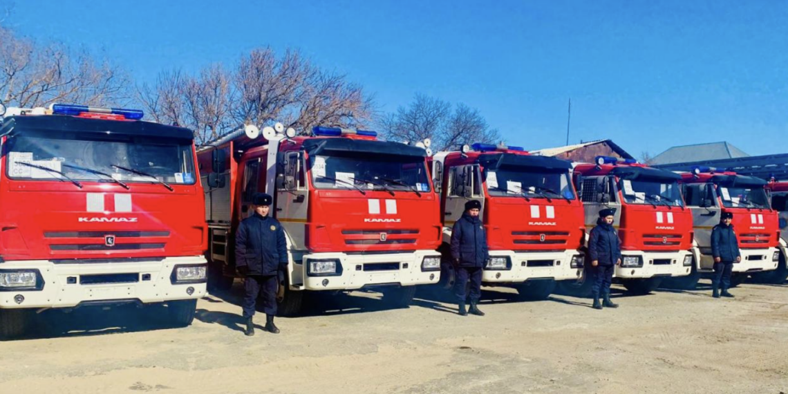 ДЧС Кызылординской области получил в свое распоряжение новую технику