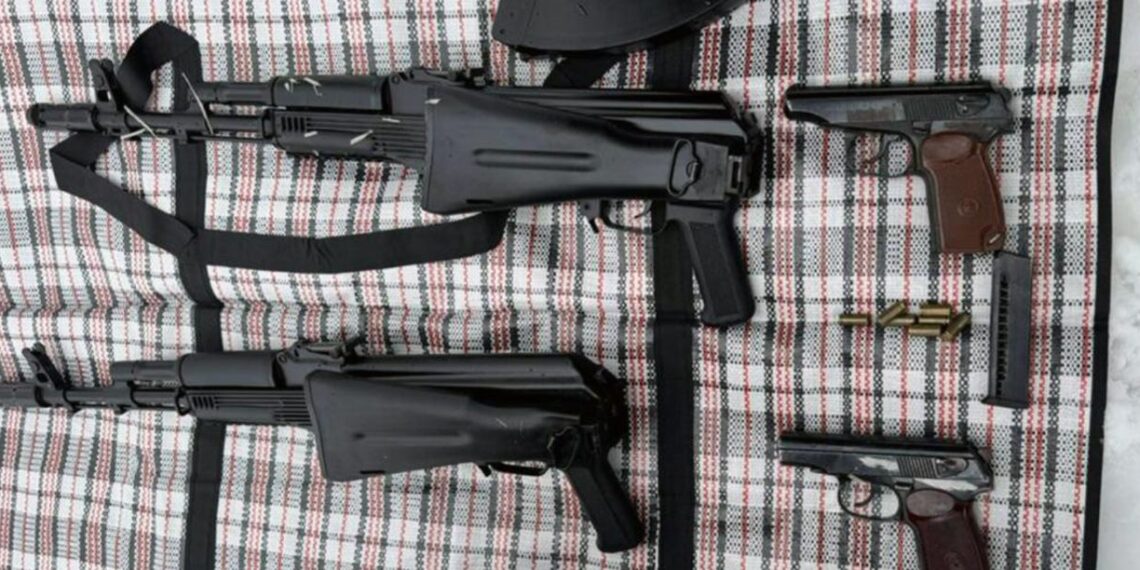 В Алматинской области выявлены 3 схрона с оружием