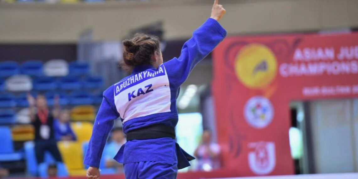 Дзюдоистка Абиба Абужакынова завоевала «серебро» на турнире в Ташкенте