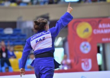 Дзюдоистка Абиба Абужакынова завоевала «серебро» на турнире в Ташкенте