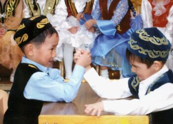 Свыше 350-ти тысяч детей поучаствовали в республиканском конкурсе национальных игр «Ханталапай»