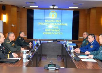 Университеты оборонных ведомств Казахстана и Азербайджана налаживают сотрудничество