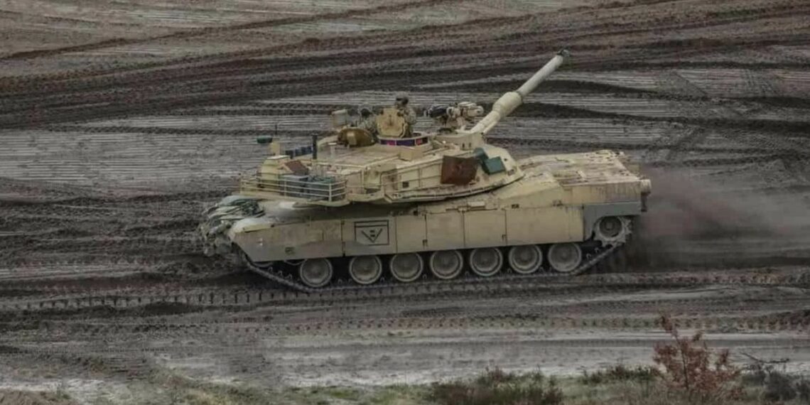 На Украине подбит уже третий по счету танк Abrams