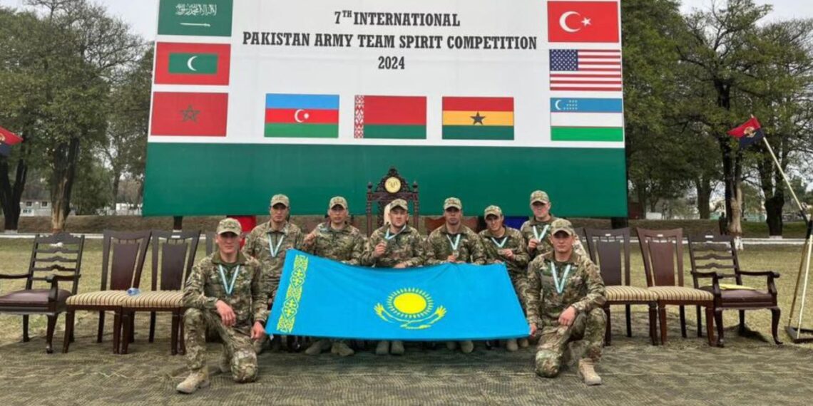 Казахстанские военнослужащие привезли домой «золото» с соревнований в Пакистане