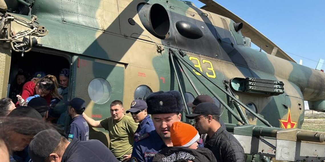 МЧС Казахстана информирует о текущей паводковой ситуации