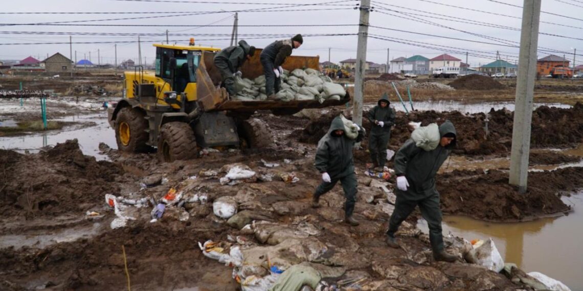 МЧС информирует о текущей паводковой ситуации в Казахстане