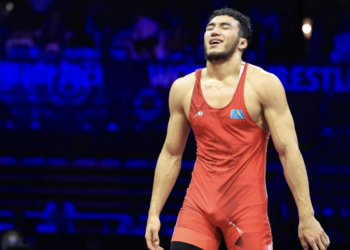 Борец Ризабек Айтмухан завоевал «серебро» на чемпионате Азии