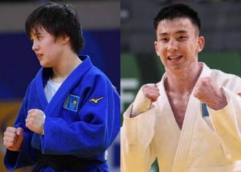 Казахстанские дзюдоисты завоевали 2 медали на чемпионате Азии