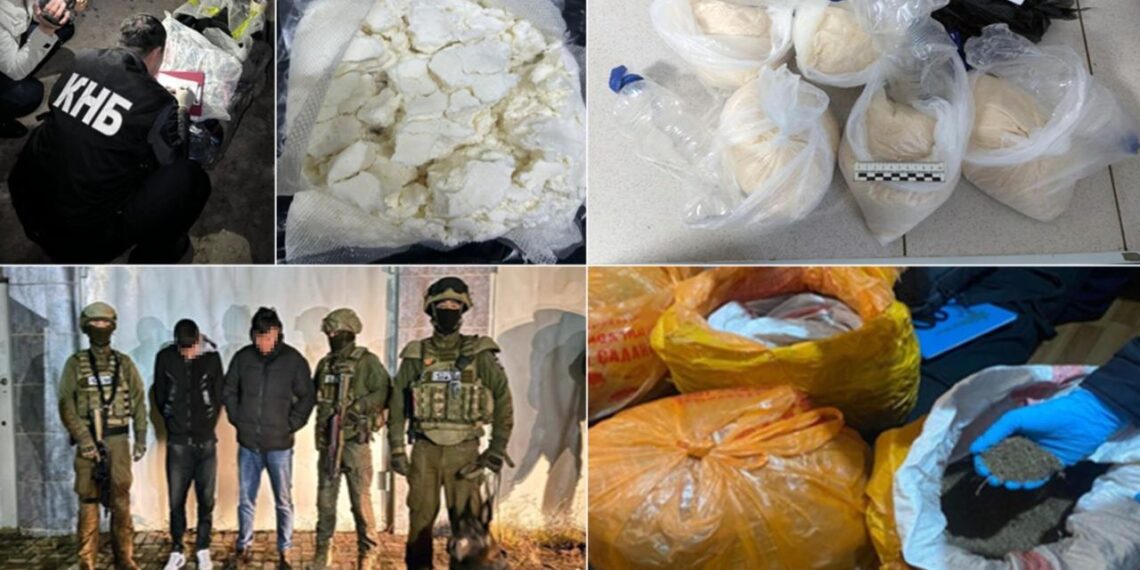 В КНБ сообщили о принятых с начала 2024 года мерах в борьбе с наркобизнесом