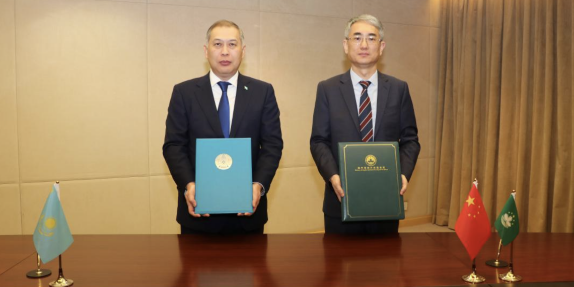Казахстан и Специальный административный район Макао КНР подписали соглашение о безвизовом режиме