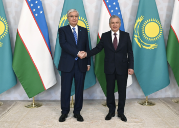 Глава государства провел встречу с Президентом Узбекистана