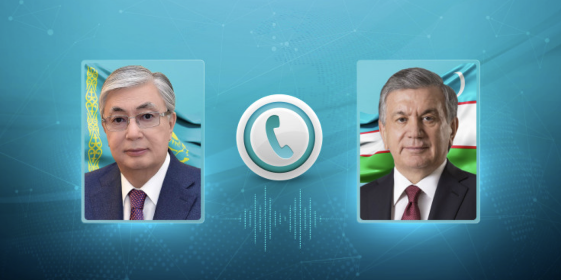 Токаев провел телефонный разговор с Президентом Узбекистана