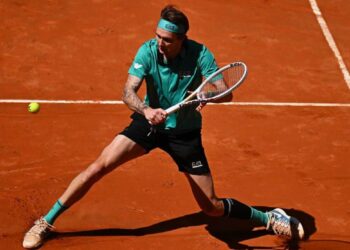 Теннисист Александр Бублик завершил свое выступление на турнире в Мадриде