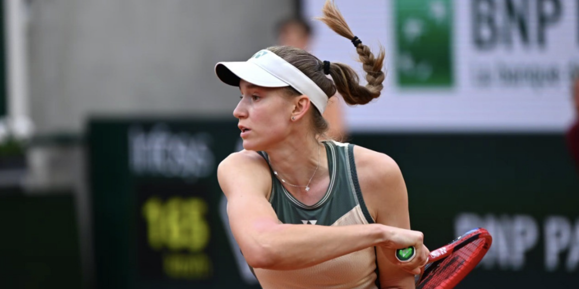 Теннисистка Елена Рыбакина вышла в третий круг «Ролан Гаррос»