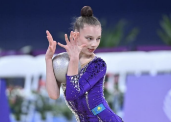 Две казахстанских гимнастки завоевали медали на турнире в Португалии