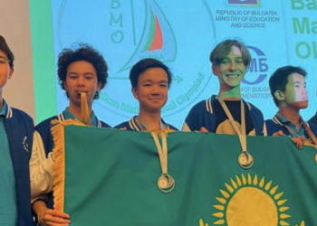 Казахстанские школьники завоевали третье общекомандное место в 41-й Балканской математической олимпиаде