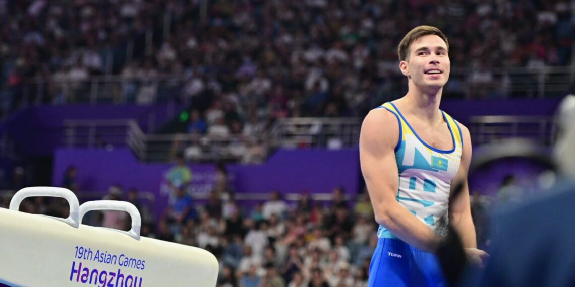 Казахстанский гимнаст завоевал «золото» на чемпионате Азии в Ташкенте