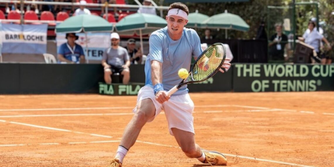 Казахстанский теннисист вышел в полуфинал «Челленджера» в Германии