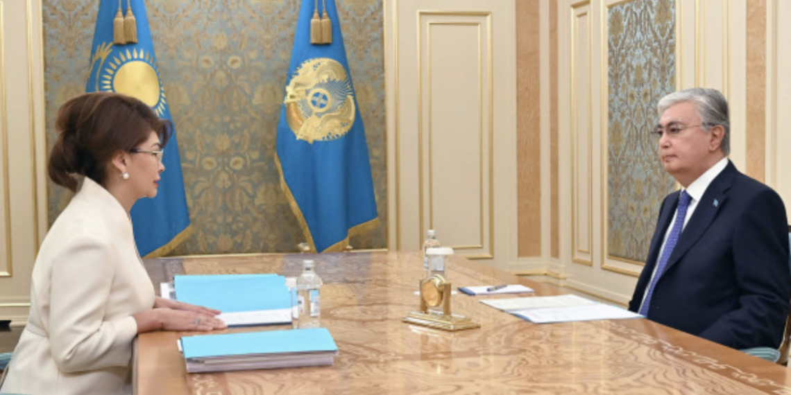 Токаев принял министра культуры и информации Аиду Балаеву