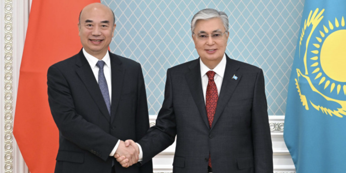 Касым-Жомарт Токаев принял заместителя Премьера Госсовета КНР