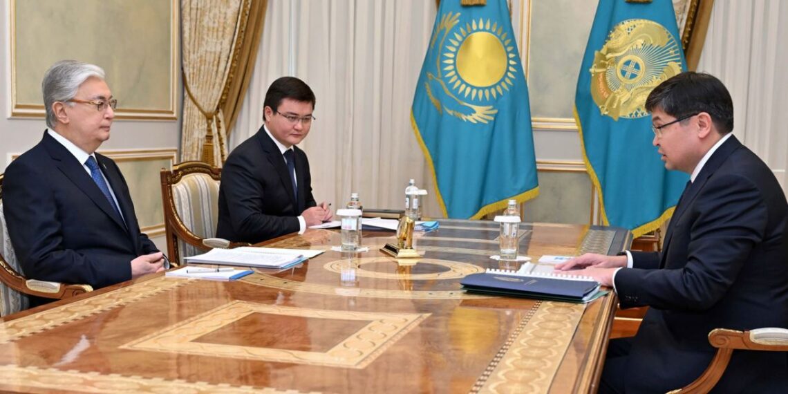 Глава государства принял министра финансов