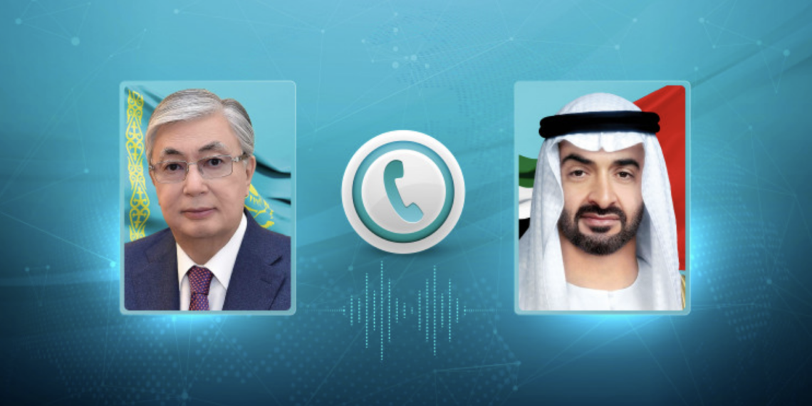 Глава государства провел телефонный разговор с Президентом ОАЭ
