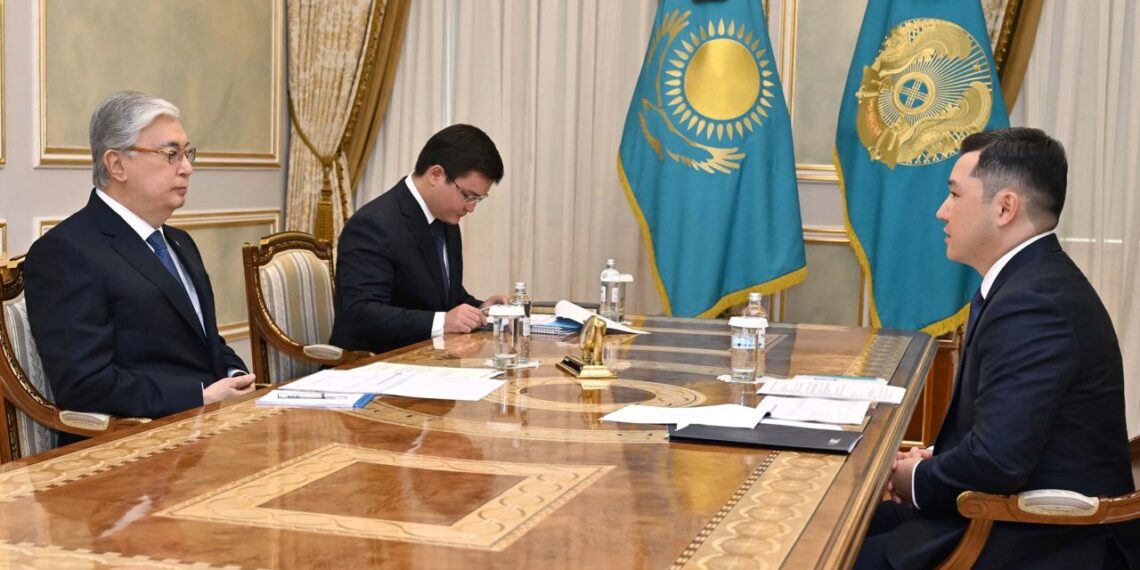 Токаев принял управляющего Международным финансовым центром «Астана»
