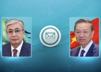 Касым-Жомарт Токаев поздравил вновь избранного Президента Вьетнама