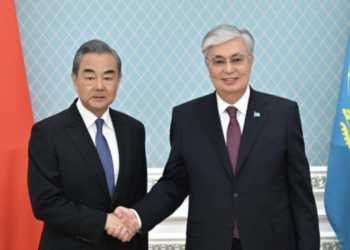 Касым-Жомарт Токаев принял министра иностранных дел КНР