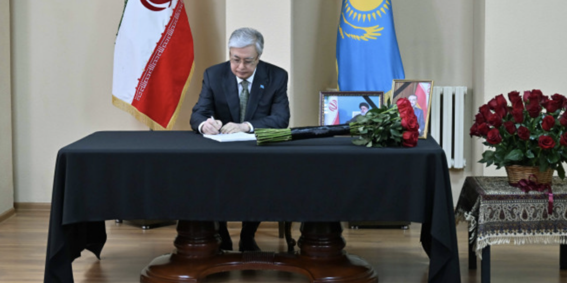Касым-Жомарт Токаев посетил Посольство Ирана в Казахстане