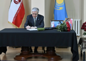 Касым-Жомарт Токаев посетил Посольство Ирана в Казахстане