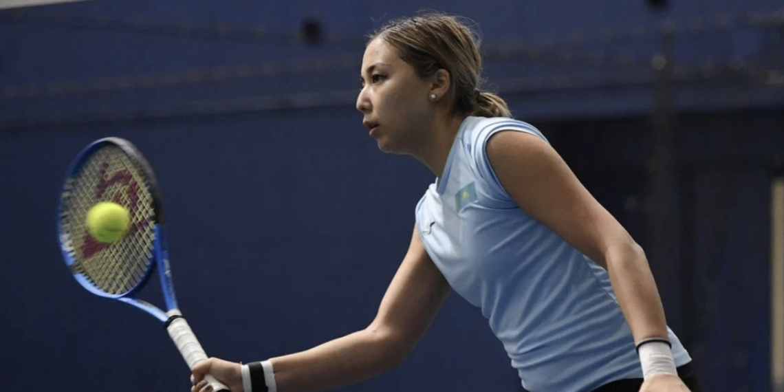 Казахстанская теннисистка Зарина Дияс одержала первую победу после двухлетнего перерыва