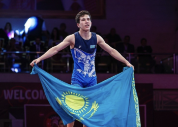 Казахстанские борцы завоевали шесть медалей на чемпионате Азии